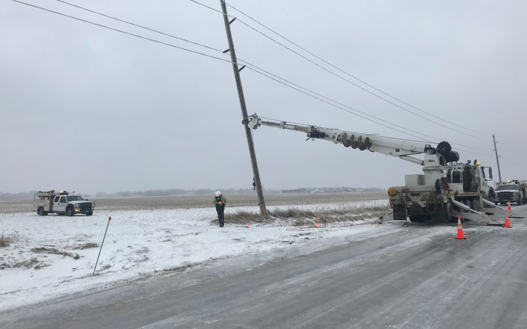 East River Electric Power Cooperative Restores Power to 22 Substations, 5 Substations Still Without Power